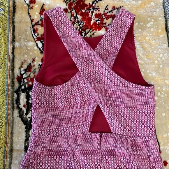 Banana Republic Knit Cross-back Peplum Dress - Picture 2 of 9